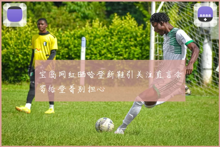 宝岛网红晒哈登新鞋引关注直言会寄给登哥别担心